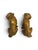 French 19th Century Bronze French Bulldog Fireplace Andiron Chenets - A Pair For Sale - Image 3 of 4