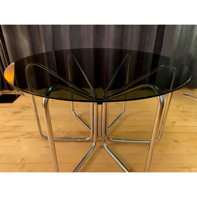Brown Table in the style of Gastone Rinaldi, Italy, 1970s For Sale - Image 8 of 12