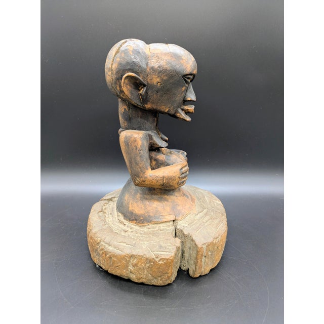 1940s African Congolese Handcrafted "Songye Fetish" For Sale In Portland, OR - Image 6 of 11