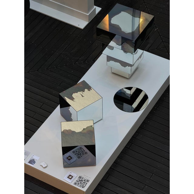 Ash Stool by HOMA For Sale - Image 4 of 5