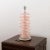 Table Lamp with Artistic Glass of Murano Ambrati and Brushed Metal Structure, Italy, 2000s For Sale - Image 3 of 11