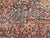 Vintage Persian Yazd Rug, Hand-Knotted Wool, Allover Floral Pattern, Navy & Red, 9x12 For Sale - Image 15 of 18