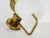 Metal Large Brass and Glass Sconce by Bruno Gatta for Stilnovo, 1959 For Sale - Image 7 of 12