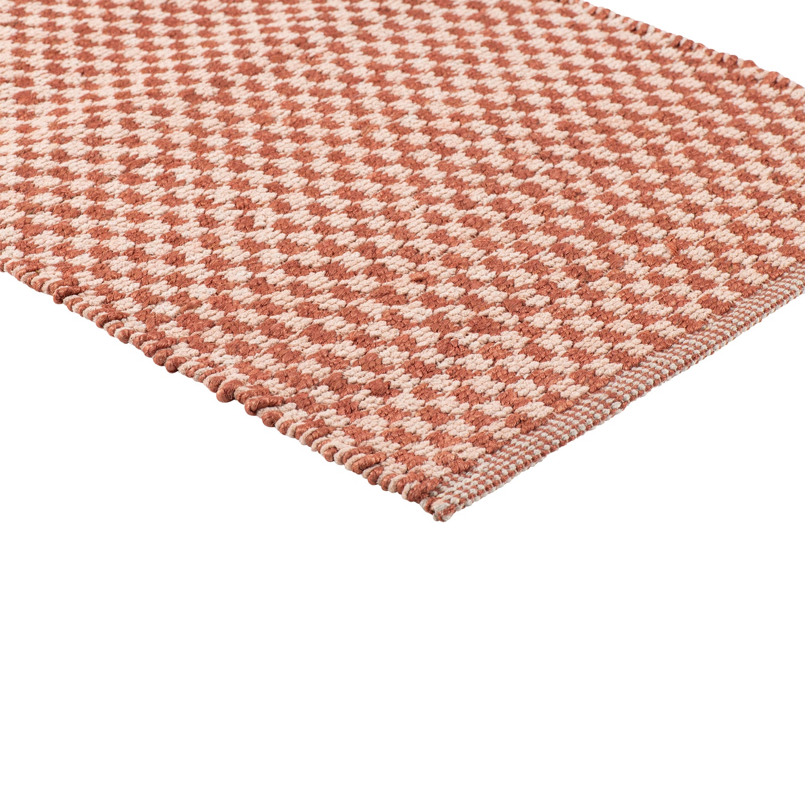 Part & Parcel Goods Textured Sample, Check Rug 6