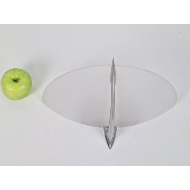 Metal Vintage Postmodern Wall Lamp, Spain, 1980s For Sale - Image 7 of 12