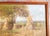 Textile 20th Century American Tonalist Fall Landscape With Corn Stalks by William Charles Stevens For Sale - Image 7 of 15