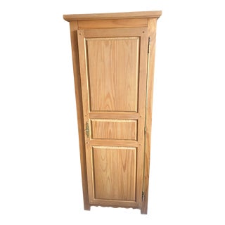 Vintage Oak Wardrobe, 1970s For Sale