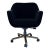 Mid-Century Modern Ward Bennett Bumper Chair in Black Mohair For Sale - Image 3 of 12