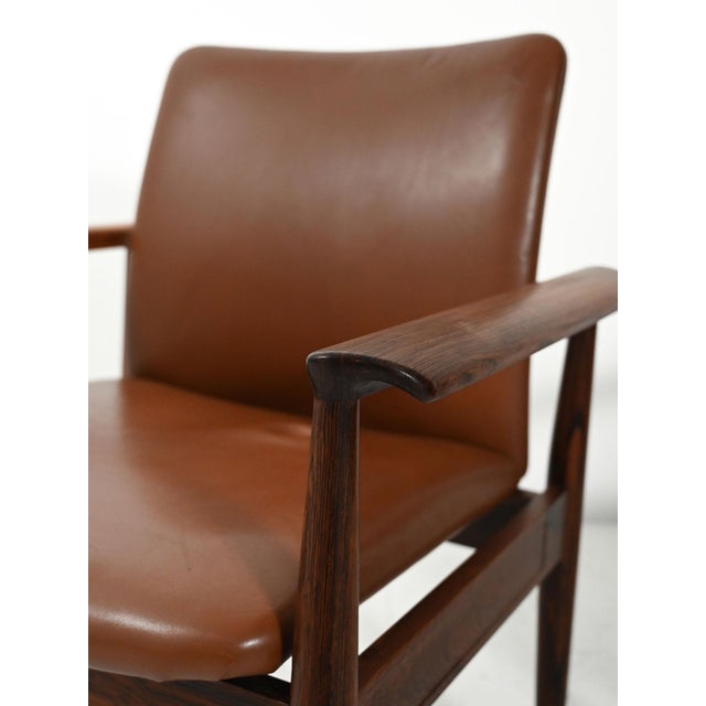 Diplomat Armchairs by Finn Juhl for France & Søn, 1960s, Set of 2 For Sale - Image 12 of 14