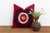 Textile 16"sq Black Scalloped Suzani Pillow Cover For Sale - Image 7 of 7