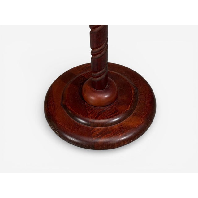 Markslöjd, Floor Lamp, Wood, Metal, Fabric, Sweden, 1970s For Sale - Image 12 of 13