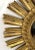 Mid 20th Century French Gilt Sunburst or Starburst Mirror (Diameter 15 5/8) For Sale - Image 5 of 12