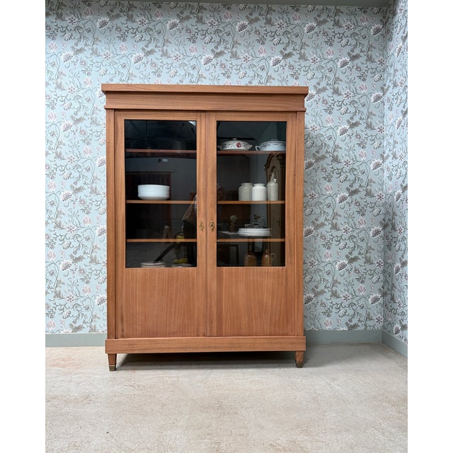Empire Wooden Display Case, 1950s For Sale - Image 9 of 9