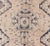 Vintage Turkish Oushak Rug Featuring Soft Beige Field With Navy Tribal Design For Sale In Atlanta - Image 6 of 9