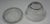 Transparent Early 20th Century Art Deco Round Clear Glass Ribbed Lidded Refrigerator Dish Bullseye Flat Top For Sale - Image 8 of 9