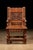 Gothic Late 19th-Century Gothic Revival Carved Wood Wainscot Armchair For Sale - Image 3 of 12