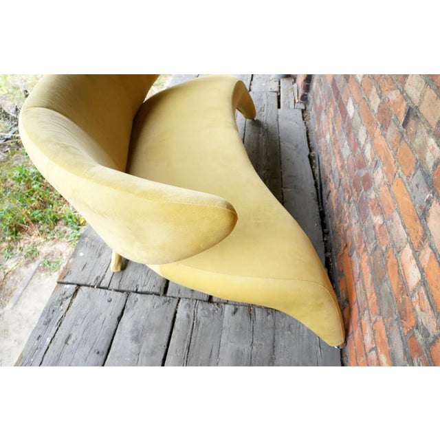 1960s Pop Art Wingback Sofa from Roche Bobois, 1960s For Sale - Image 5 of 13