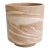 1990s Handmade Italian Terracotta Marbleized Planter by Conley Exclusive, Florence Italy For Sale