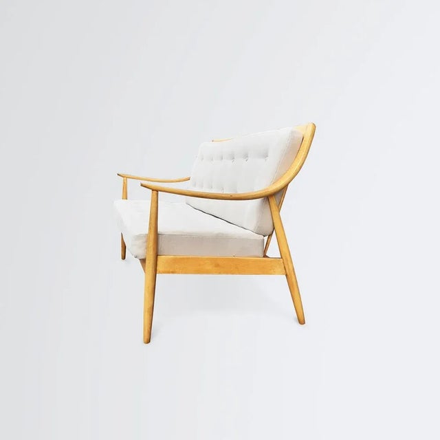 2-Seater Sofa attributed to Peter Hvidt and Orla Mølgaard-Nielsen for France & Søn / France & Daverkosen, 1950s For Sale - Image 6 of 9