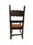 Wood 1950s Vintage Italian Throne Chair For Sale - Image 7 of 14