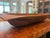 Late 19th Century Antique Hand-Carved Primitive Wooden Dough Bowl With Early Wire Repairs – 42” For Sale - Image 5 of 8