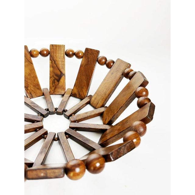 Wooden Fruit Basket, France, 1970s For Sale - Image 6 of 15