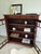 Low English Style Georgian Mahogany Display Bookcase, 1890s For Sale - Image 5 of 14