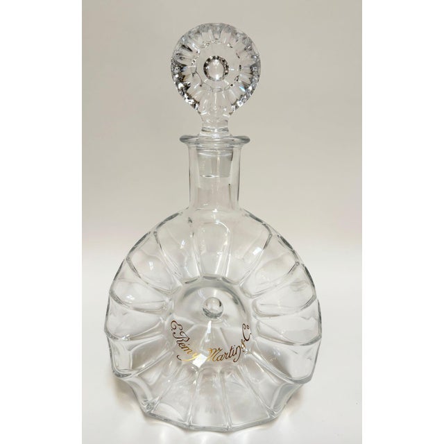 Mid 20th Century 1960s Baccarat Crystal Rémy Martin “Centaure” Decanter Donut Shell Form France For Sale - Image 5 of 17