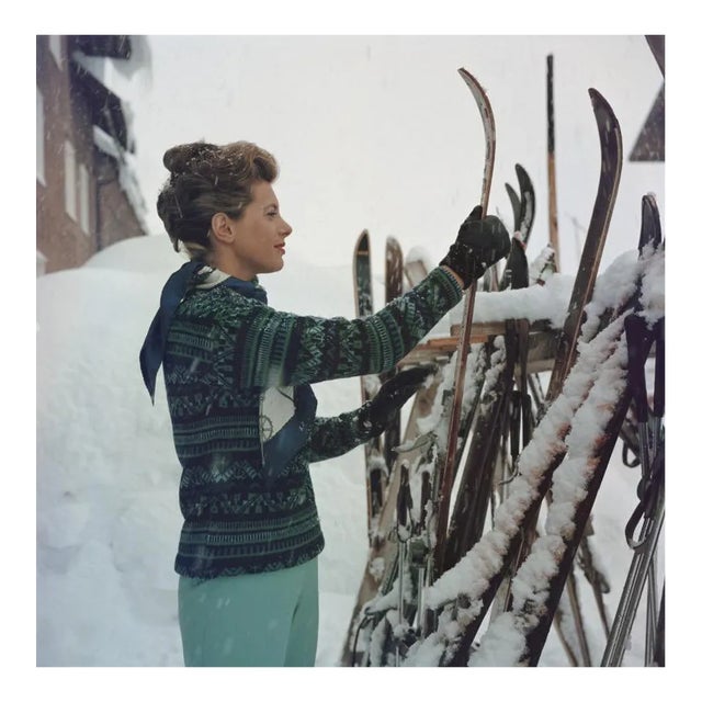 Skiing Princess, 1964, Limited Estate Stamped, Giant, 2020 For Sale