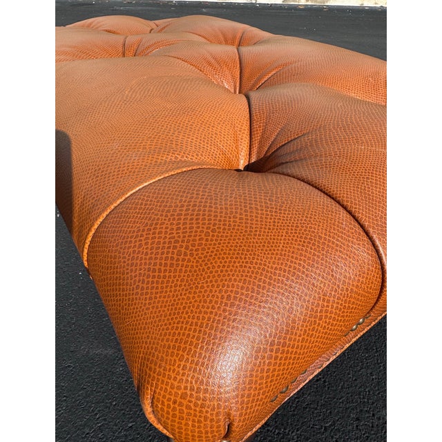 Lillian August Tufted Cocktail Ottoman For Sale In Miami - Image 6 of 8