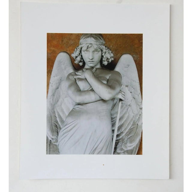 Gothic Vintage Monteverde Angel Photograph For Sale - Image 3 of 3