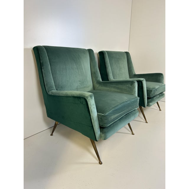 Conversation Chairs, 1950s, Set of 2 For Sale - Image 4 of 14