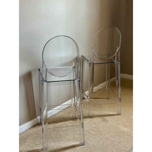 2010s Kartell One More Stool - Set of 2 For Sale - Image 5 of 12