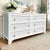 1980s Lexington Henry Link Wicker Coastal Bedroom Set | Dresser, Mirror & Nightstands For Sale In Raleigh - Image 6 of 14