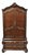 Late 20th Century Furniture Cardella Cherry Wood Bombe Armoire Wardrobe Dresser Tv Cabinet For Sale