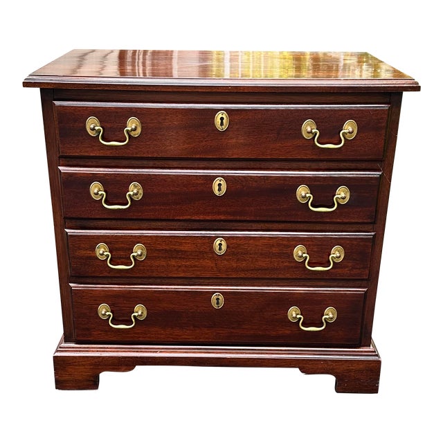 HenkelHarris Mahogany Small Chest Chairish