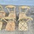 Late 19th Century French Provençal Directoire Painted Carved Back Rush Seat Dining Chairs, Set of 8 For Sale - Image 9 of 16