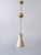 Mid-Century Pulley Diabolo Pendant Lamp attributed to Vereinigte Werkstätten, Munich, 1950s For Sale - Image 4 of 18