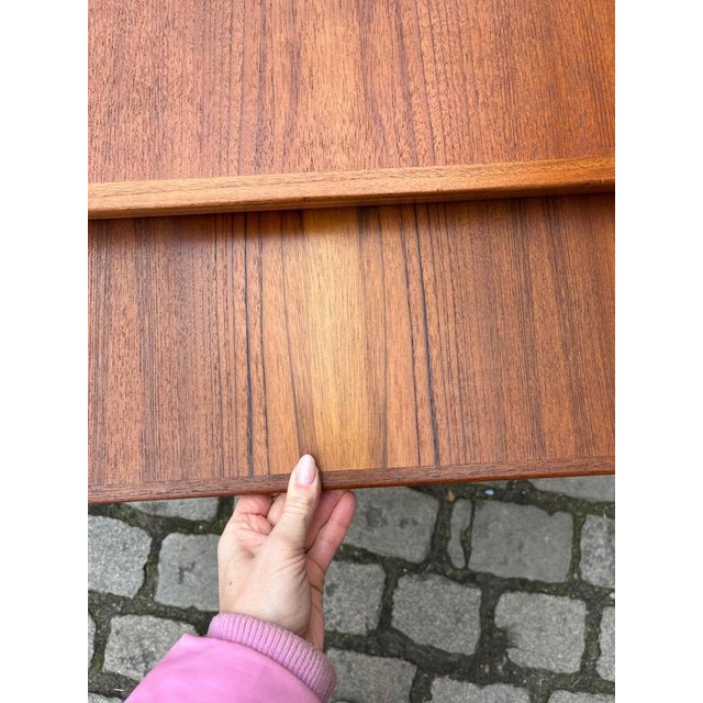 Extendable Teak Dining Table by Grete Jalk for Glostrup Møbelfabrik For Sale - Image 9 of 11