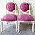 Raspberry Pink 1980s Postmodern Casa Bique Swan Dining Chairs | Set of 6 in Ivory & Raspberry Pink For Sale - Image 8 of 11