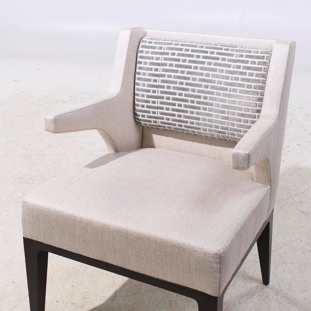 Barbara Barry for Baker Kukio Arm Chair - Pair For Sale - Image 9 of 10