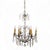 Vintage Crystal 6-Light Chandelier For Sale