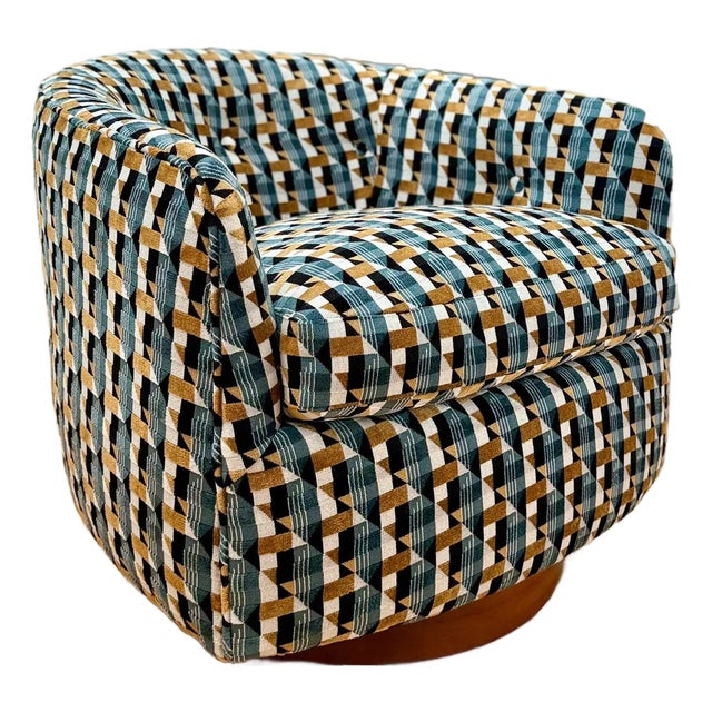 1960s Roxy Chair Attributed to Milo Baughman for Thayer Coggin For Sale