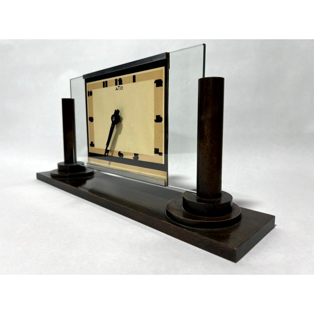 An exceptional and ultra-rare 1930s electric clock by Léon Hatot (ATO), one of France’s most celebrated horological...