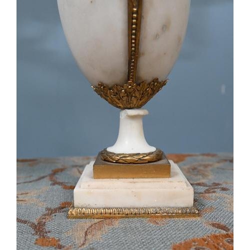 French Louis XVI Revival Gilt Marble Candelabras, 1890s, Set of 2 For Sale - Image 12 of 18