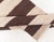 Doris Leslie Blau Vintage Striped Ivory And Charcoal Hand-Knotted Wool Runner For Sale - Image 4 of 7