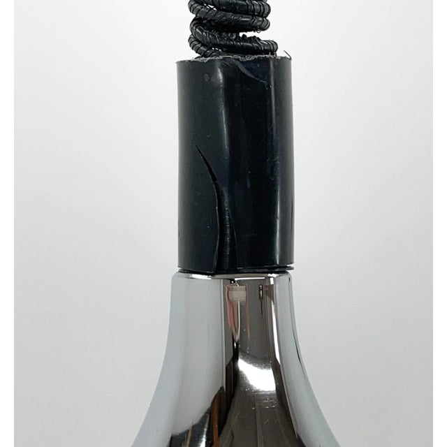 White Mid-Century White Pendant attributed to Guzzini for Meblo, Italy, 1970s For Sale - Image 8 of 12