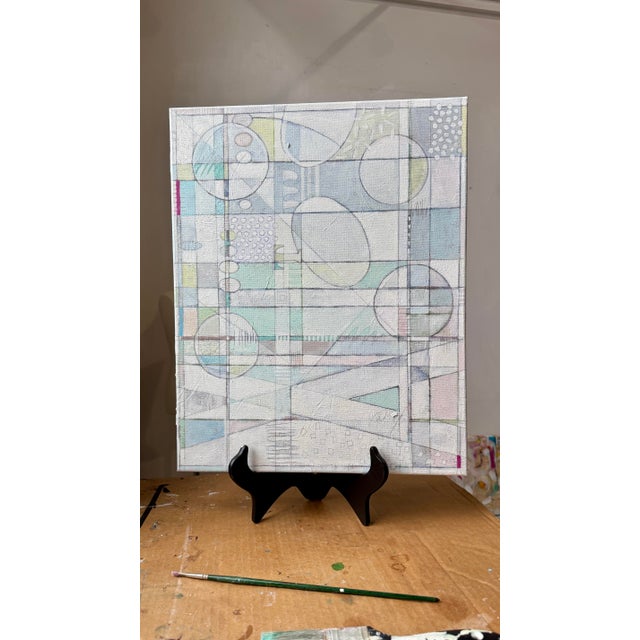 Winter White II, Contemporary Abstract Acrylic Painting For Sale - Image 12 of 12