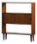 Mid-Century Modern Danish Teak Bookcase with Sliding Doors, 1960s For Sale
