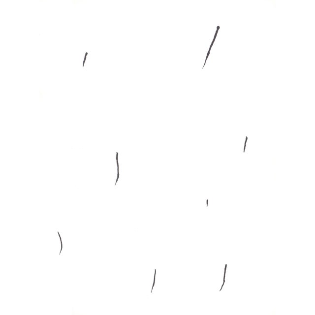 Minimalism Original Untitled Minimalist 1971 Lithograph by Joan Miró For Sale - Image 3 of 4